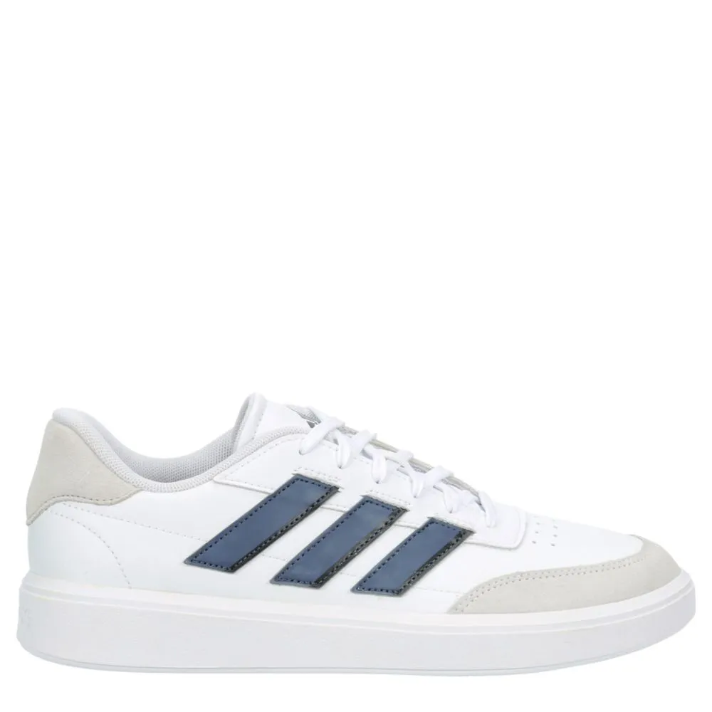 ADIDAS  MENS COURT BLOCK SNEAKER