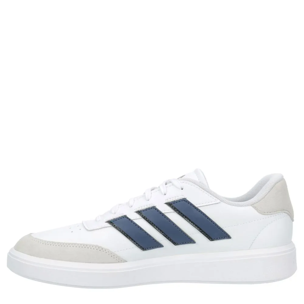 ADIDAS  MENS COURT BLOCK SNEAKER