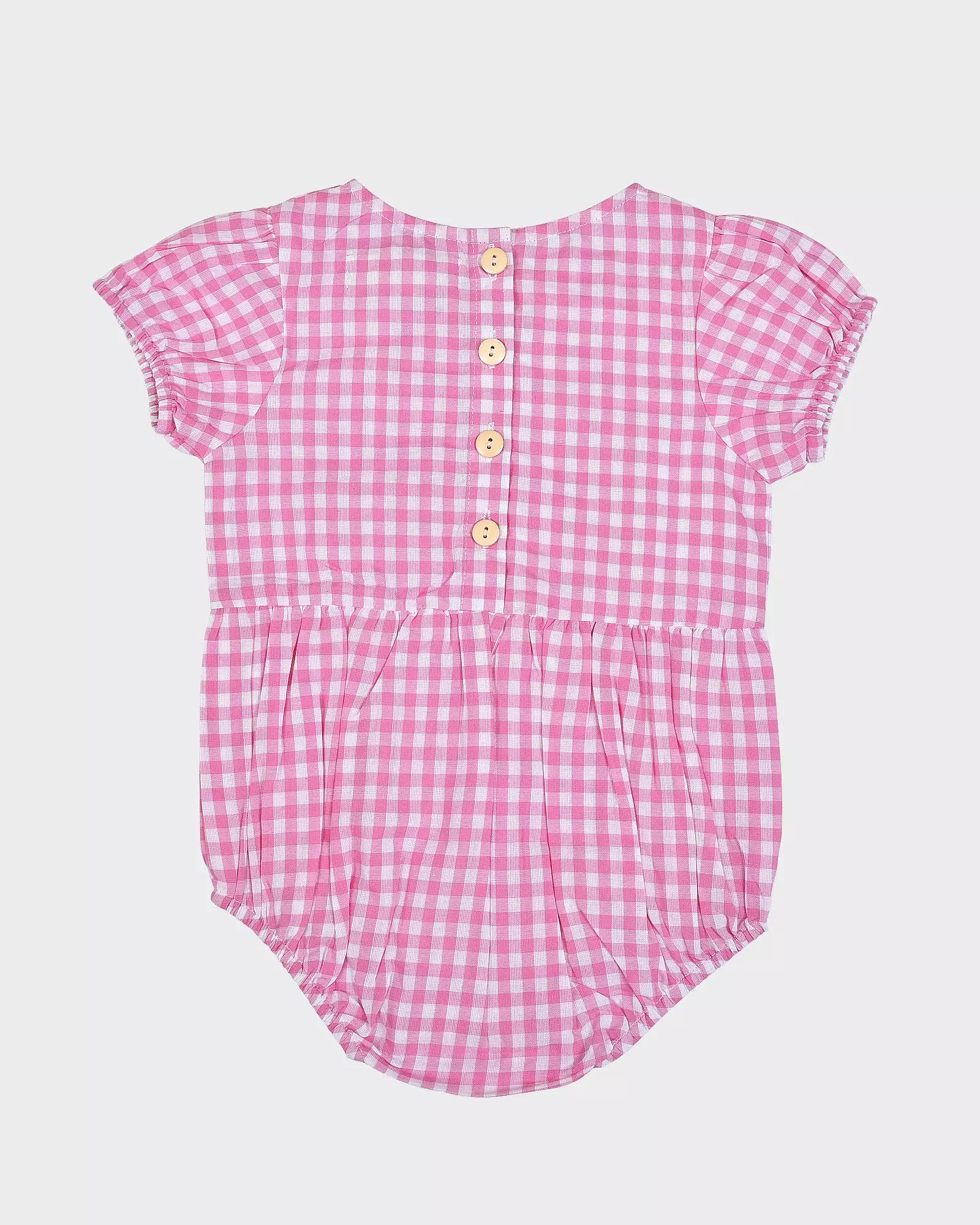 Alex & Ant Gianna Playsuit - Gingham Cherry