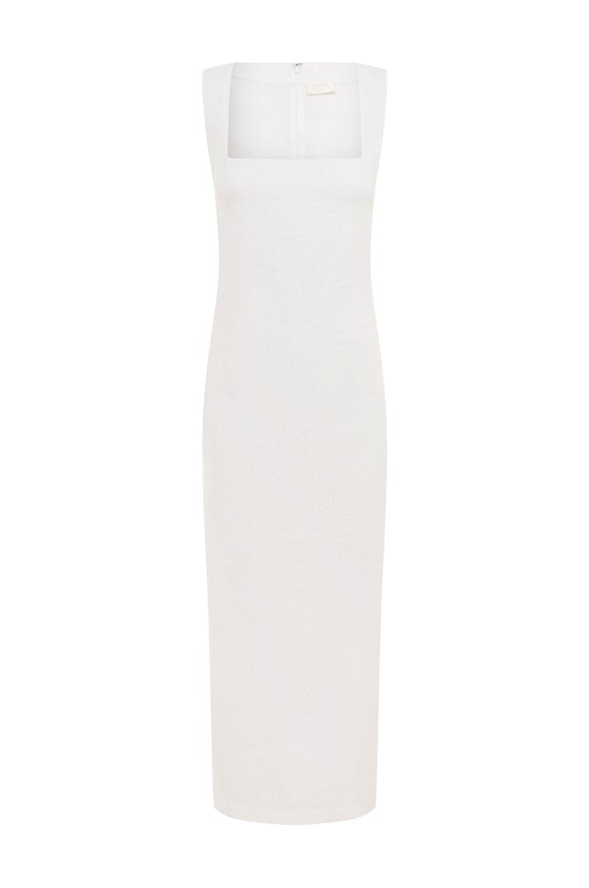 ALICE MIDI DRESS - IVORY