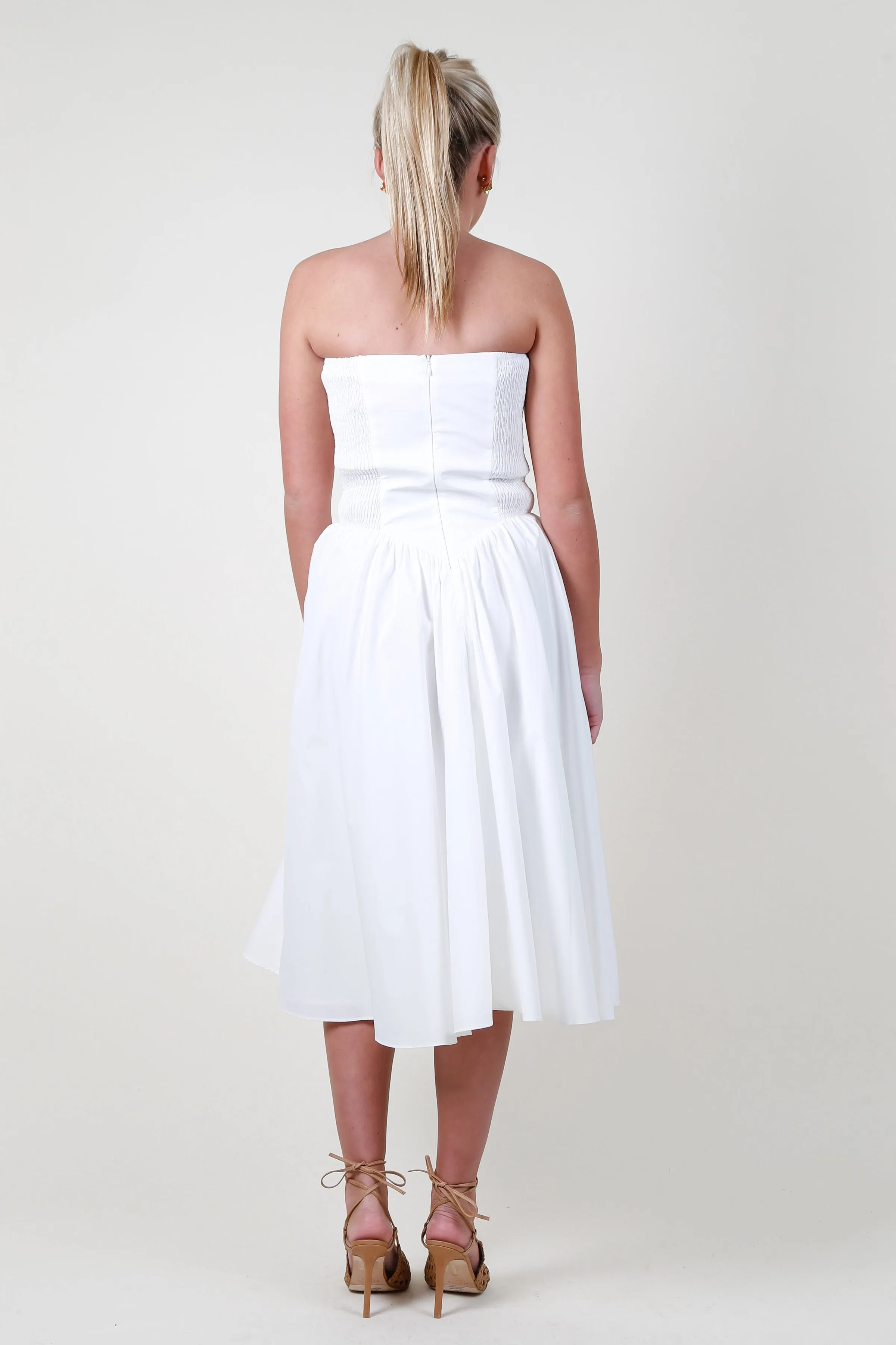 AMANDA UPRICHARD | Holland Dress - White