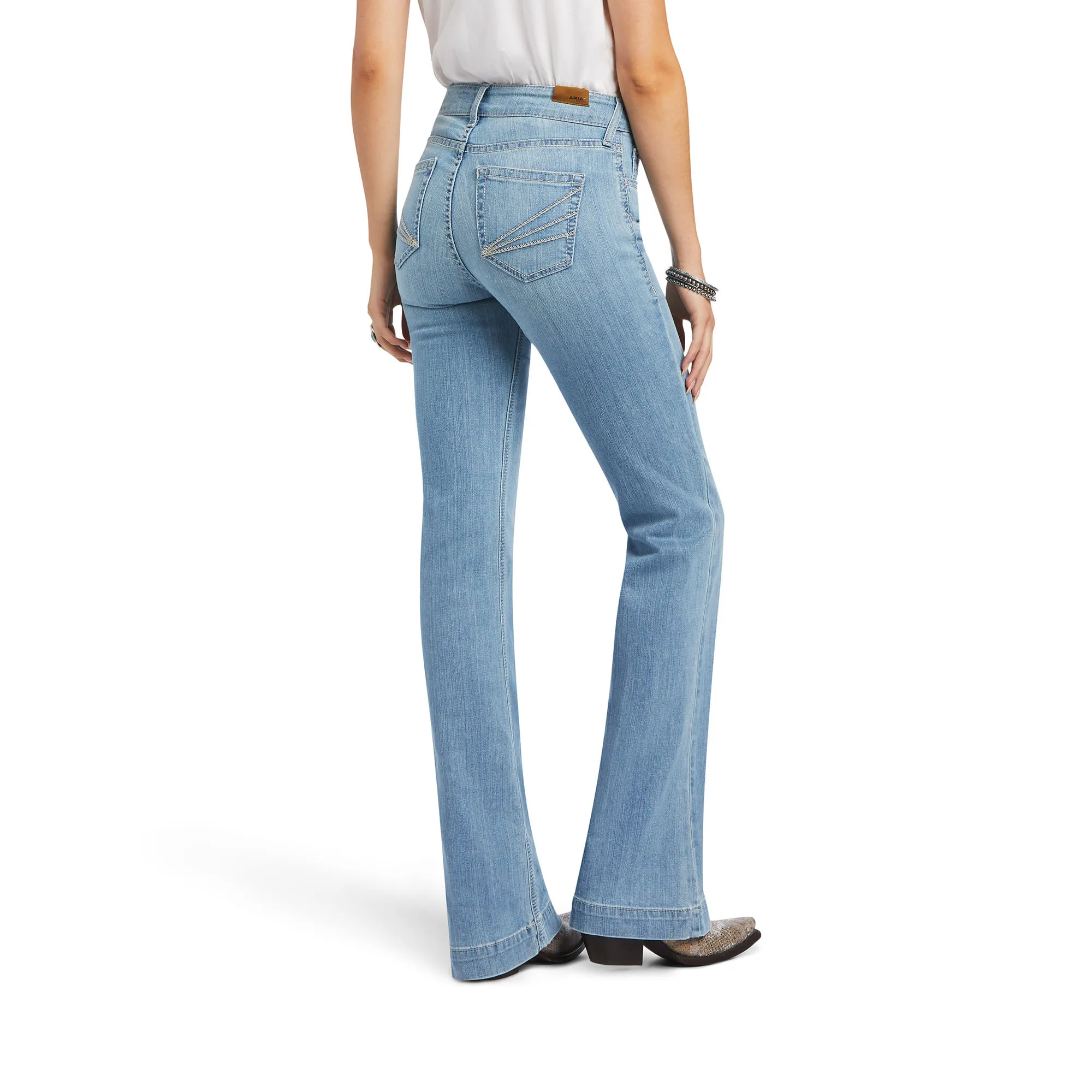 Ariat Womens Slim Trouser Aisha Wide Leg Jeans