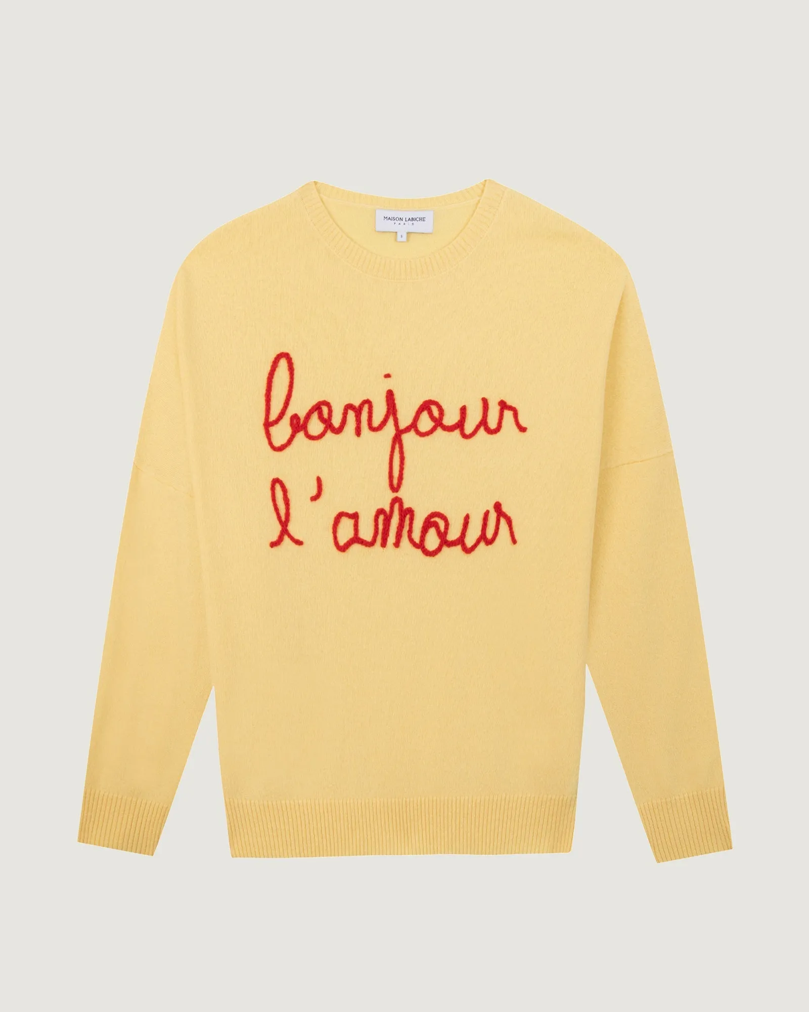 Bonjour L Amour buzelin cashmere sweater