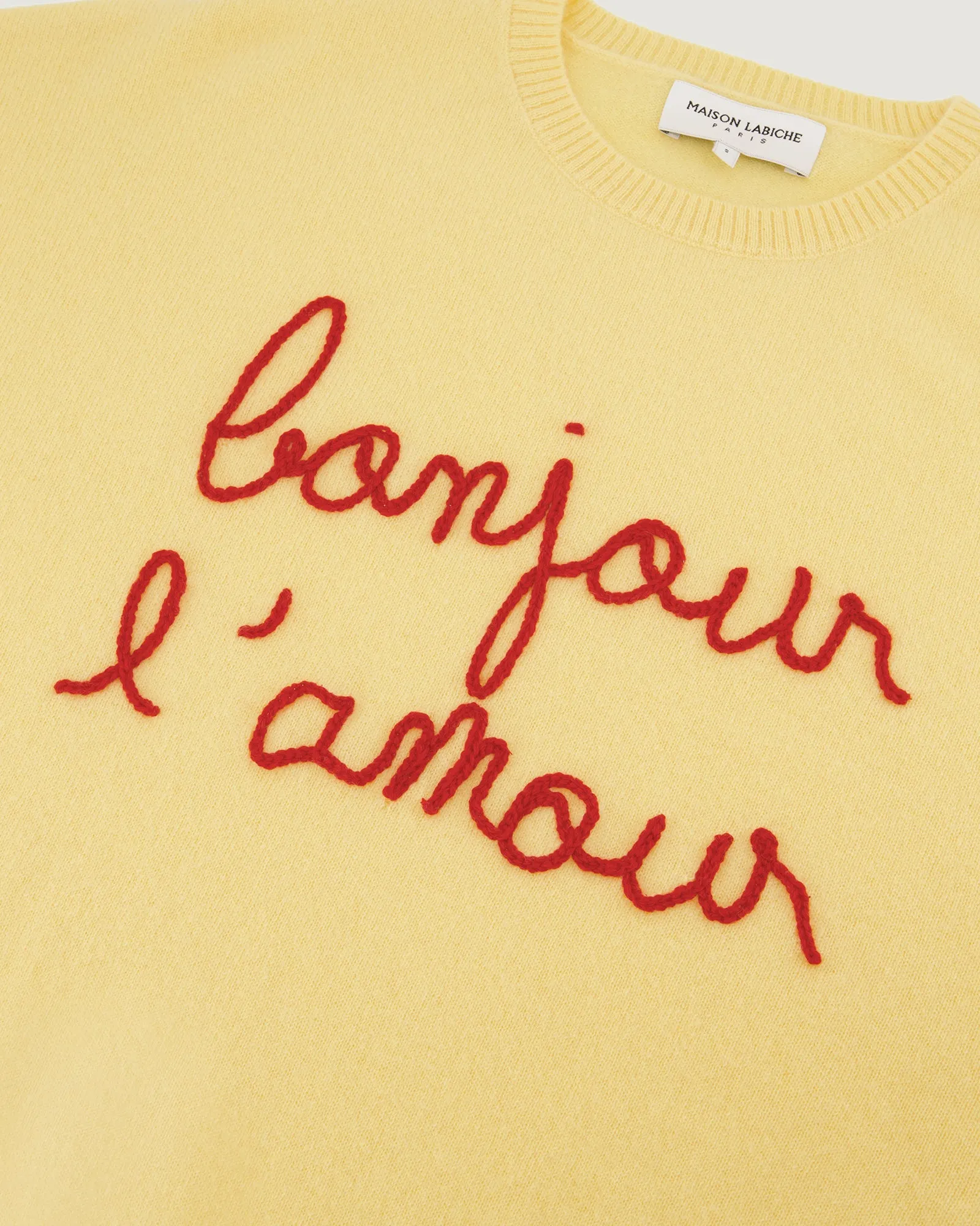 Bonjour L Amour buzelin cashmere sweater