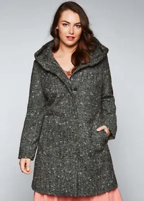 Bouclé Coat by Sheego | Grattan