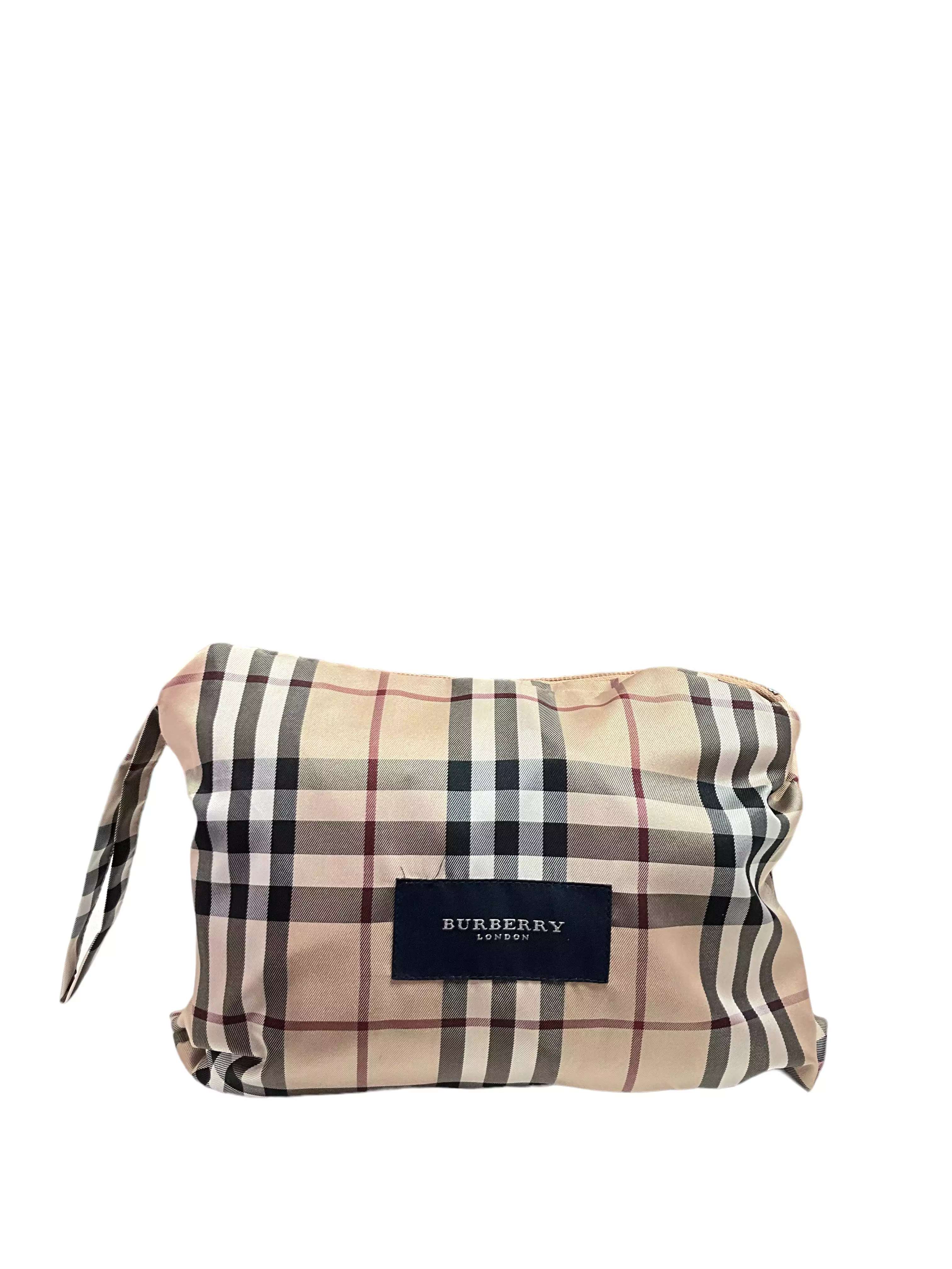 Burberry Check Hooded Poncho