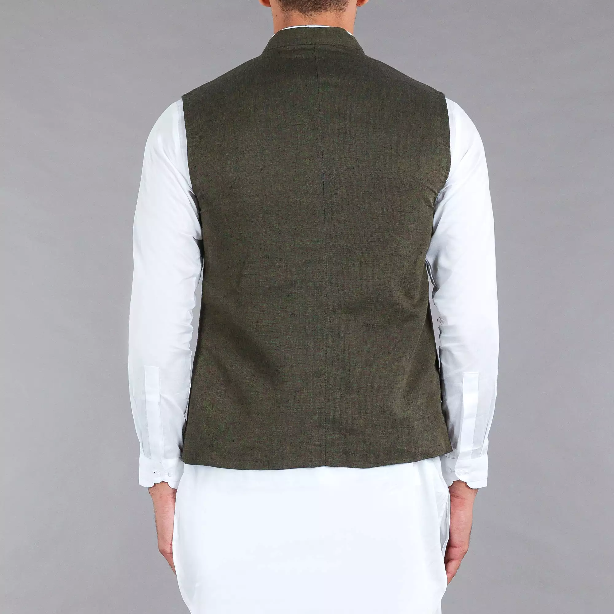 Dark Green Waistcoat