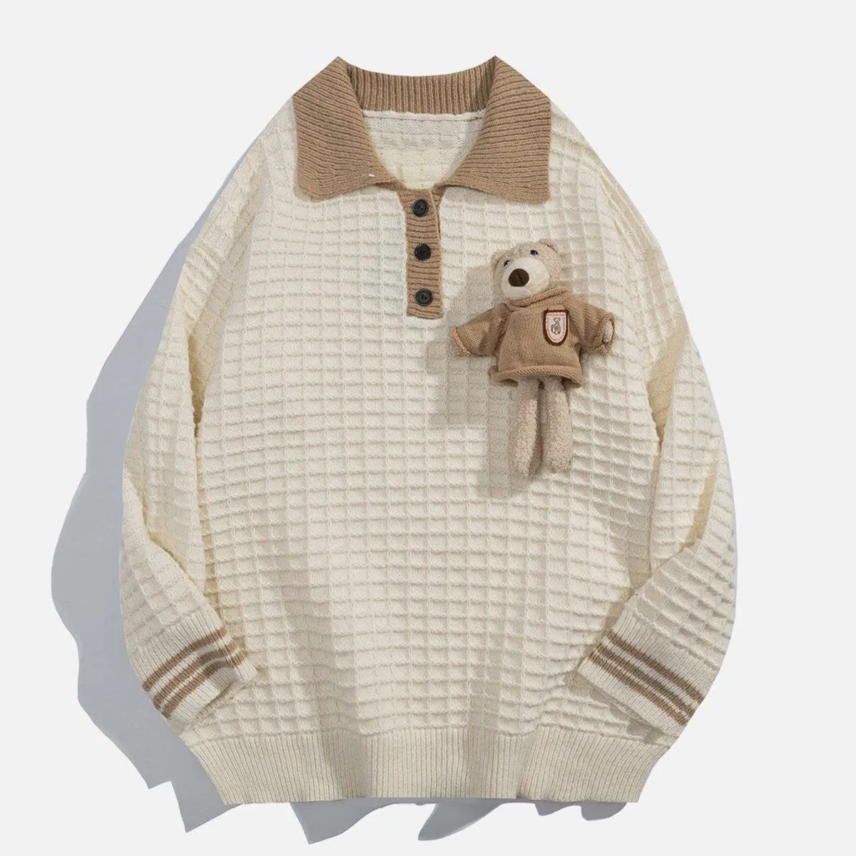 Detachable Cute Bear Sweater