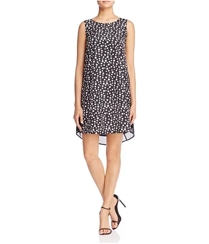 Finity Womens Polka Dot Shift Dress