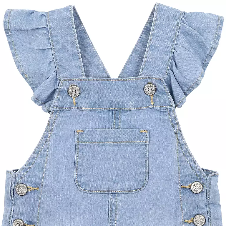 Fox & Finch Girls Denim Playsuit