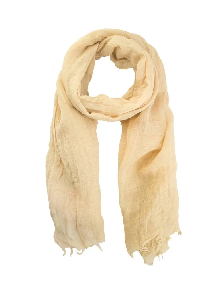 Fringed Scarf Peach 