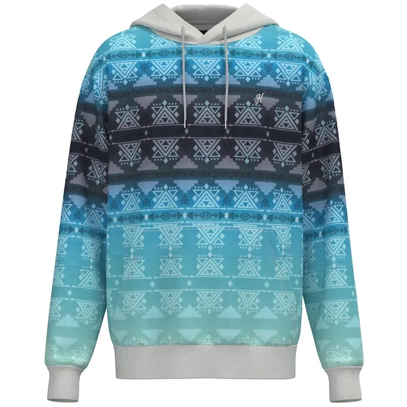 Hooey® Blue/Teal “Mesa” Men’s Hoody