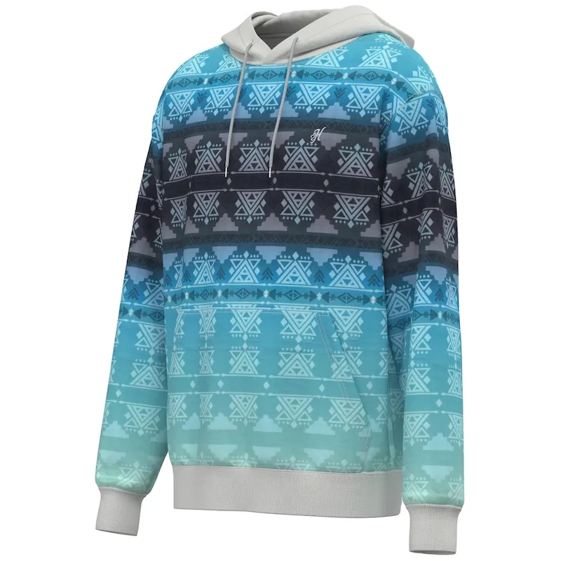 Hooey® Blue/Teal “Mesa” Men’s Hoody