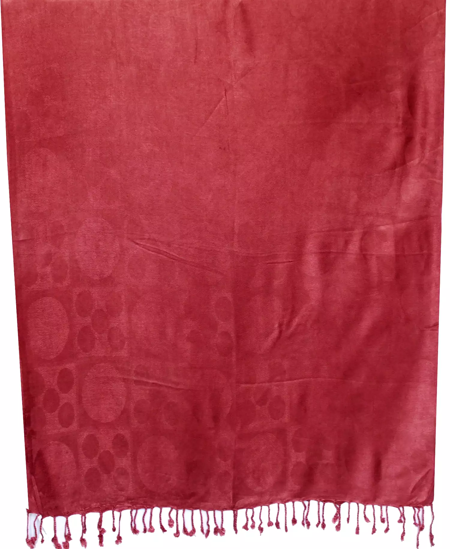 Indian Shawl Scarf Womens Wrap India Clothing (Maroon, 70 x 29 inches)