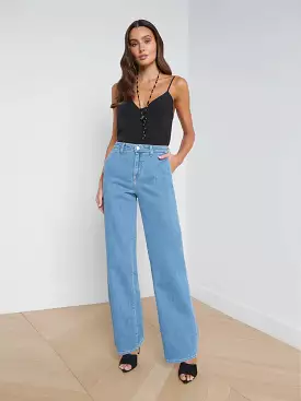 L’agence - Weston Wide Leg Jean - Belize