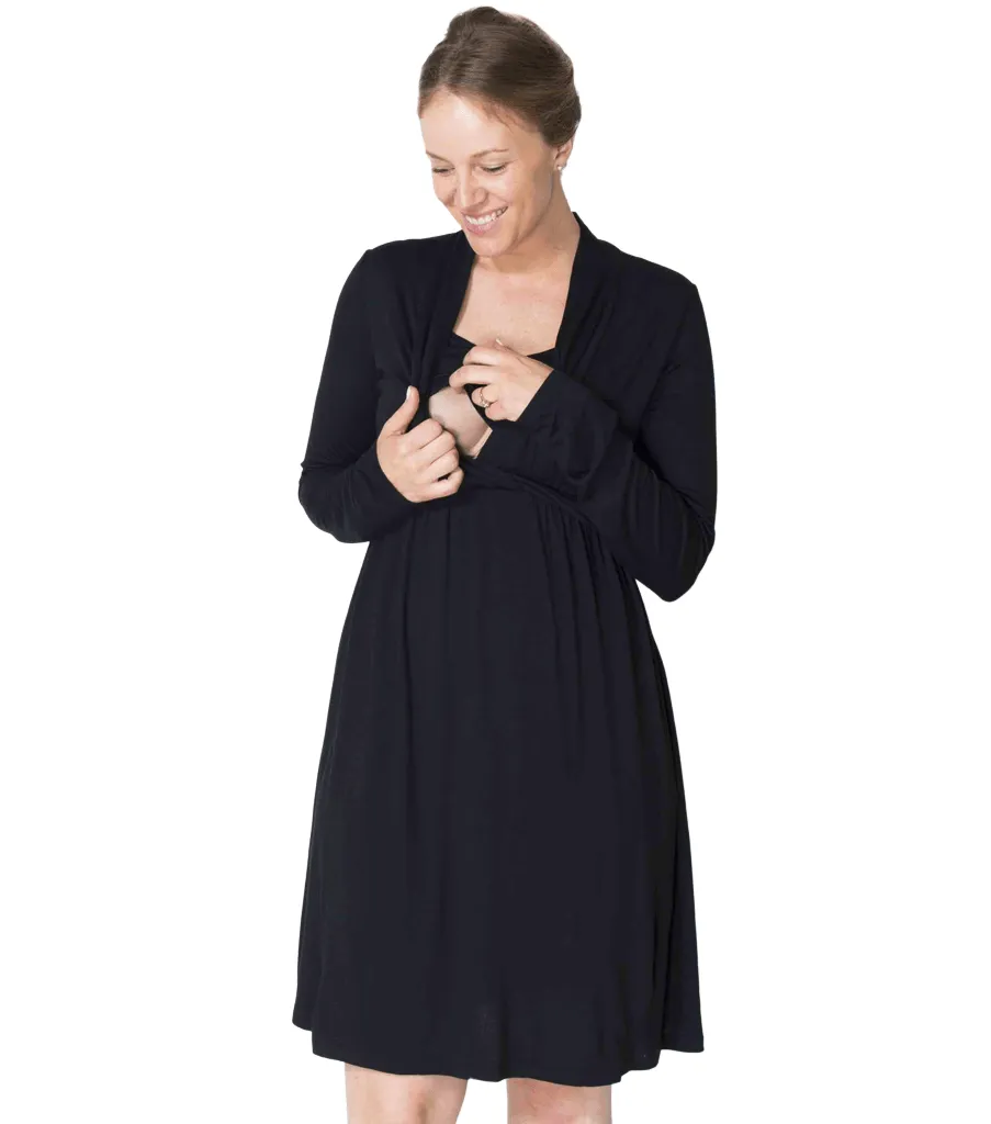 Maternity / Nursing dress ABIGAIL - XS & S left