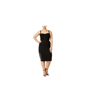 Mblm Womens Ponte Sheath Dress