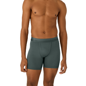 Men's Active Flyless Boxer Brief 6-Pack