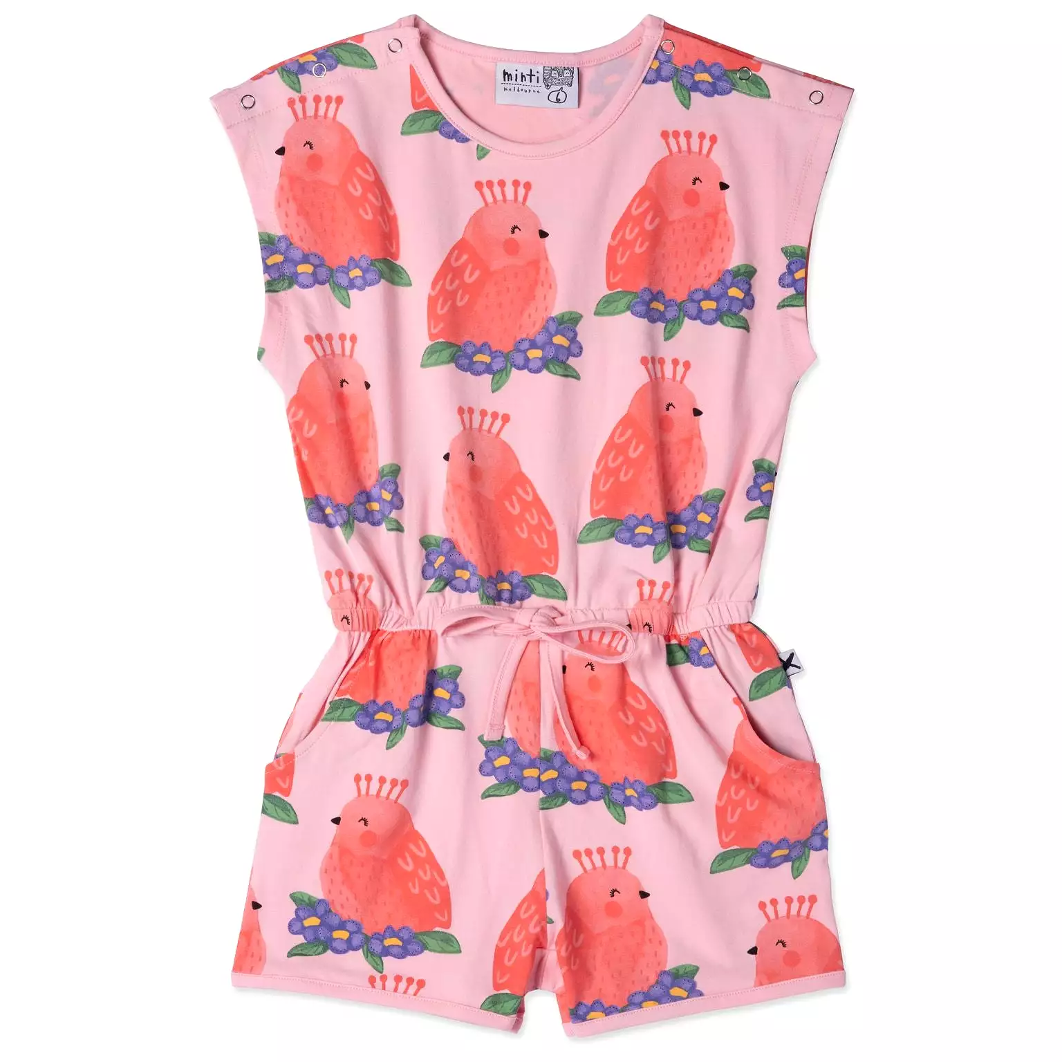 Minti Happy Birds Playsuit