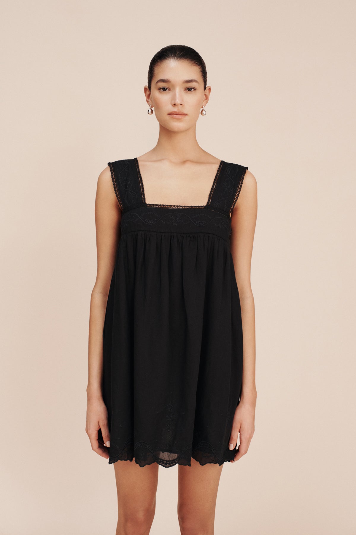 MYLAH MINI DRESS - BLACK