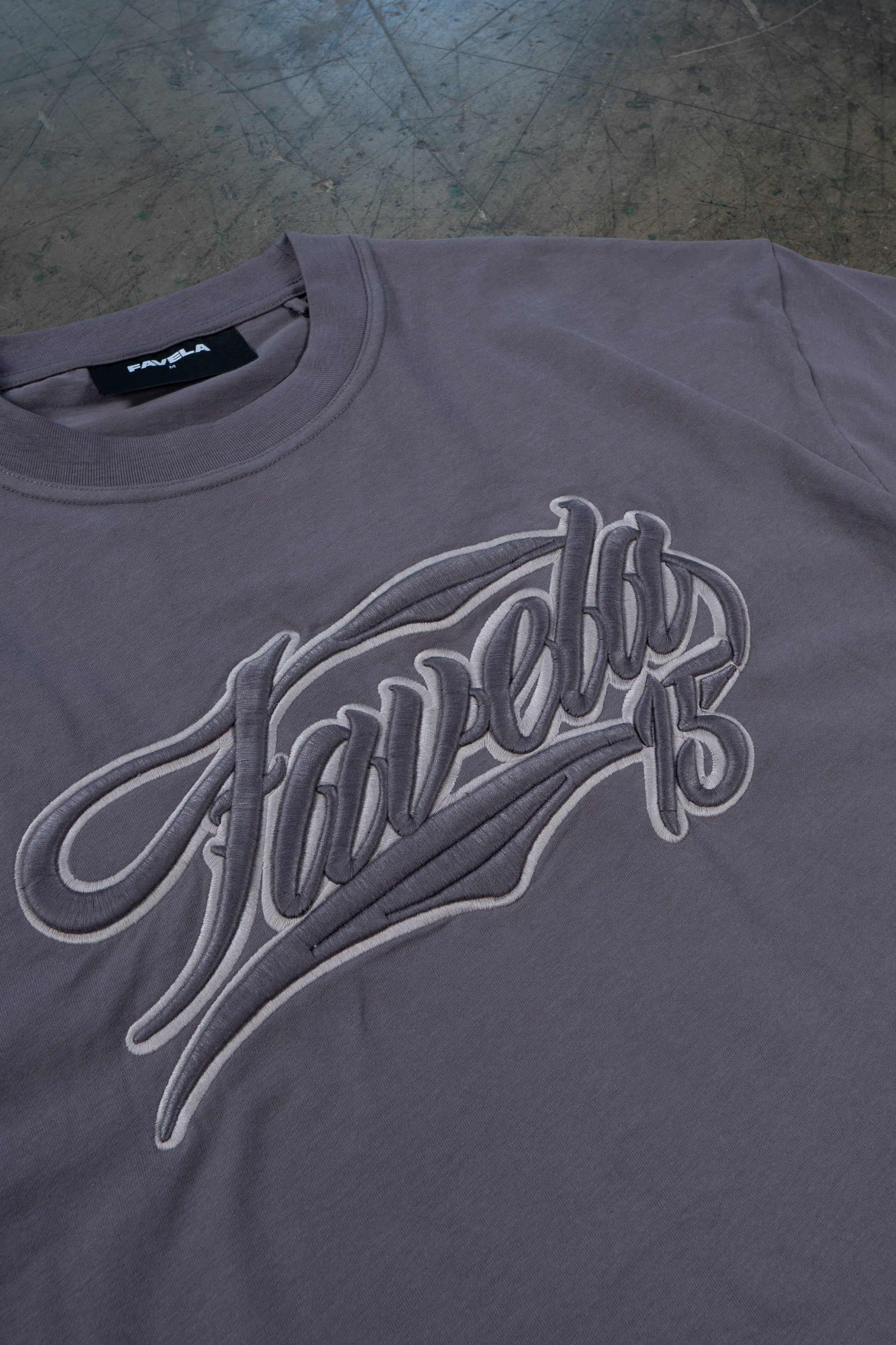 NEW 3D COLLEGE DARK GREY T-SHIRT