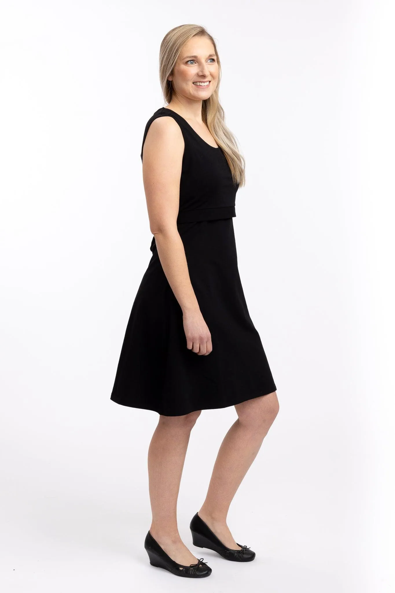 Nursing dress ADELE - XS & S left