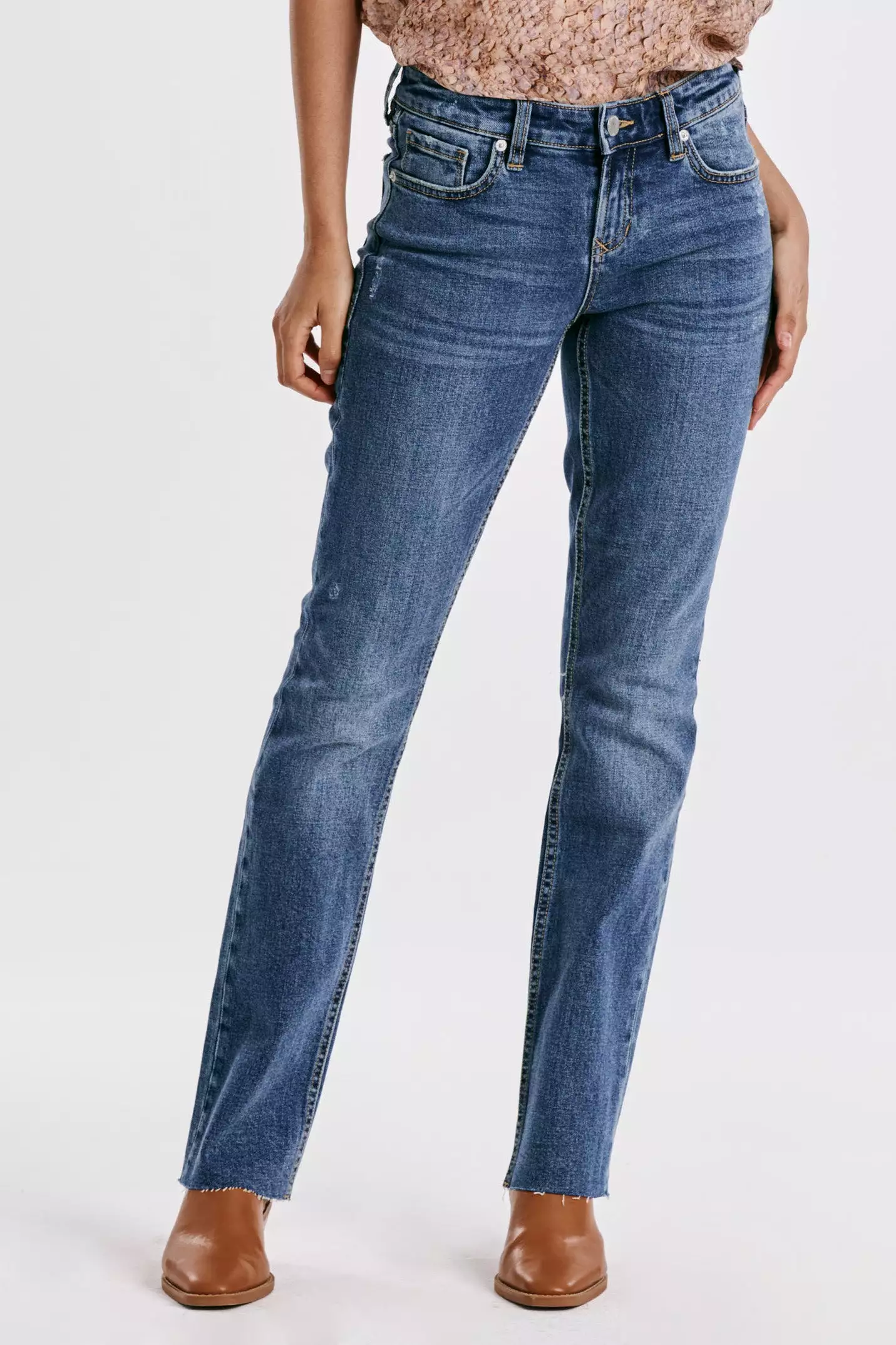 Playback Mid Rise Slim Straight Jeans Everett