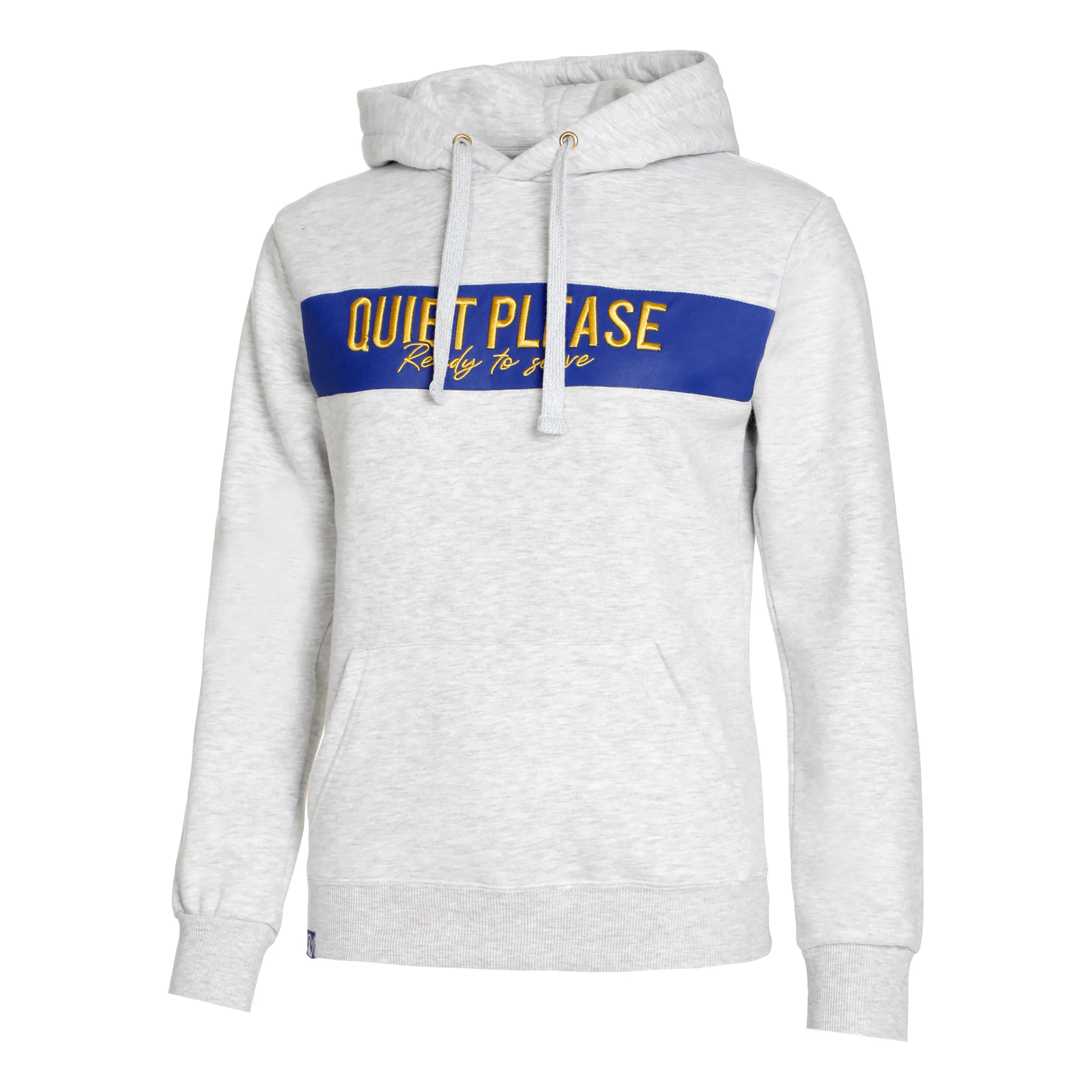 Quiet Please Retro Stripe Block Hoody Women