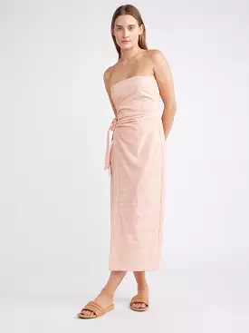 Robyn Strapless Wrap Dress