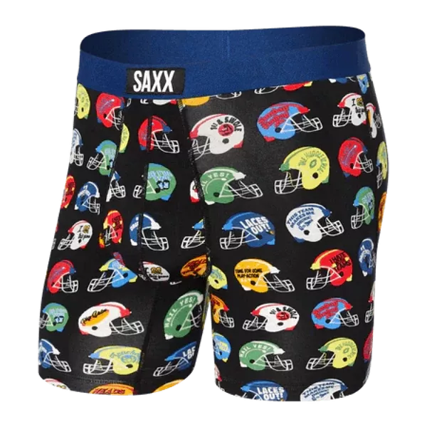 SAXX Men's Ultra Boxer Brief Underwear - Multi the Huddle is Real