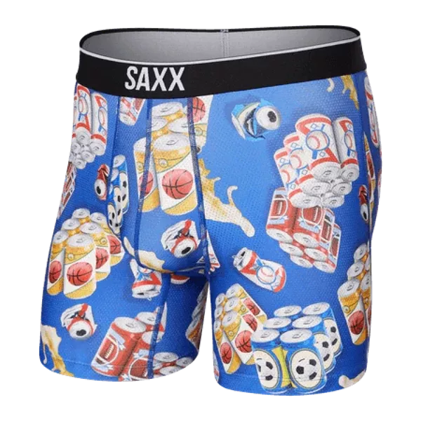 SAXX Men's Volt Boxer Brief Underwear - Six Pack Sport