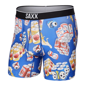 SAXX Men's Volt Boxer Brief Underwear - Six Pack Sport