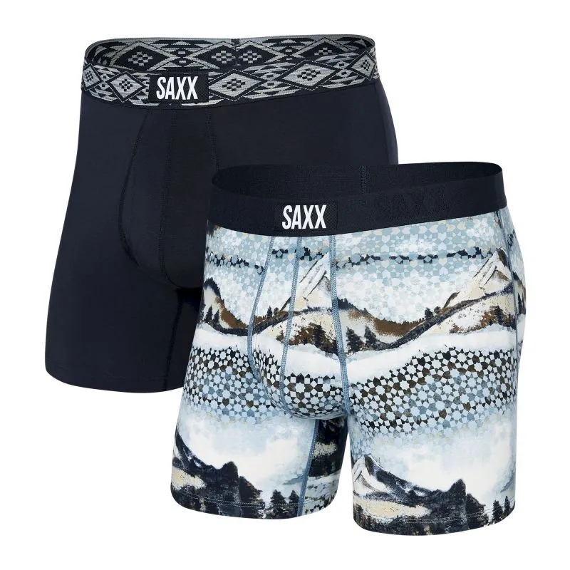 Saxx  Ultra Super Soft Boxer Brief Fly - 2 Pack - Mutande