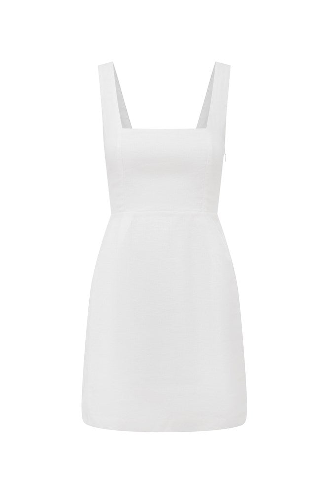 SKYLA MINI DRESS - IVORY