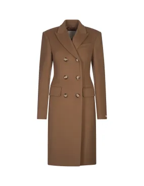 SPORTMAX Brown Morgana Coat