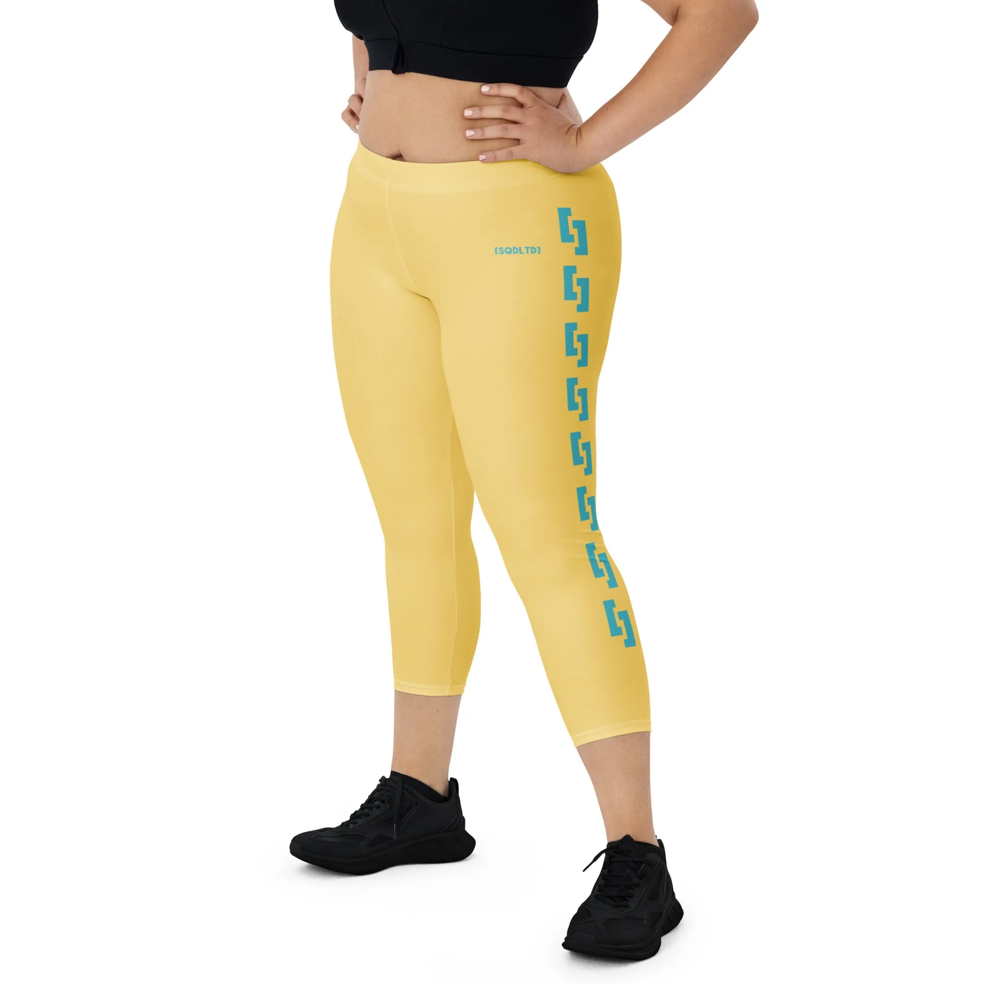 Sqdltd SP24 Capri Leggings Popsicle