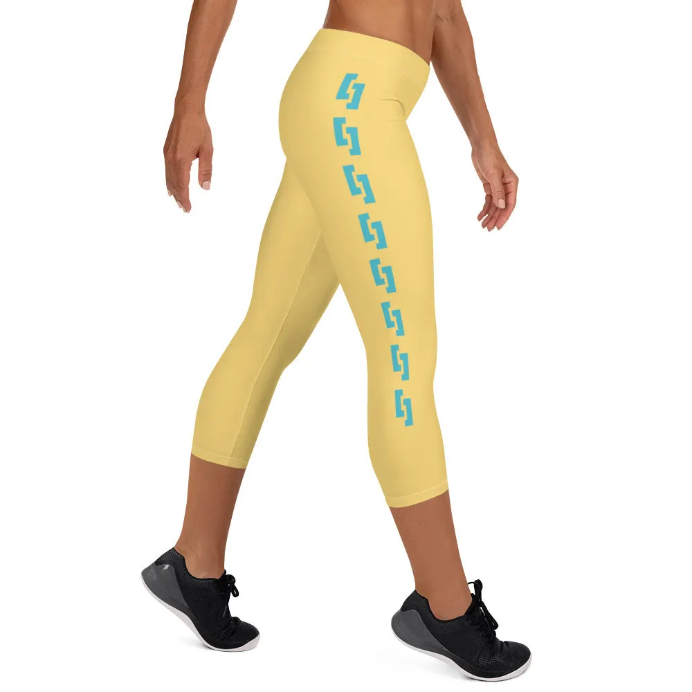 Sqdltd SP24 Capri Leggings Popsicle