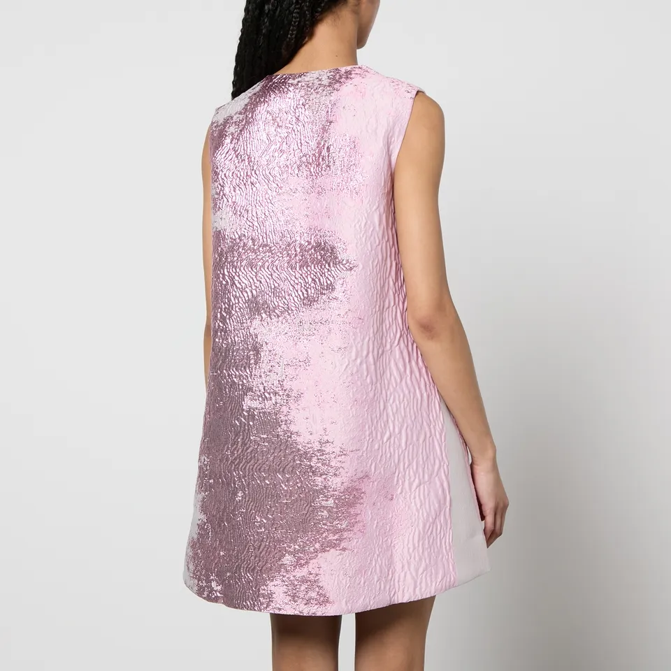 Stine Goya Tamar Metallic Jacquard Mini Dress - XS | Coggles