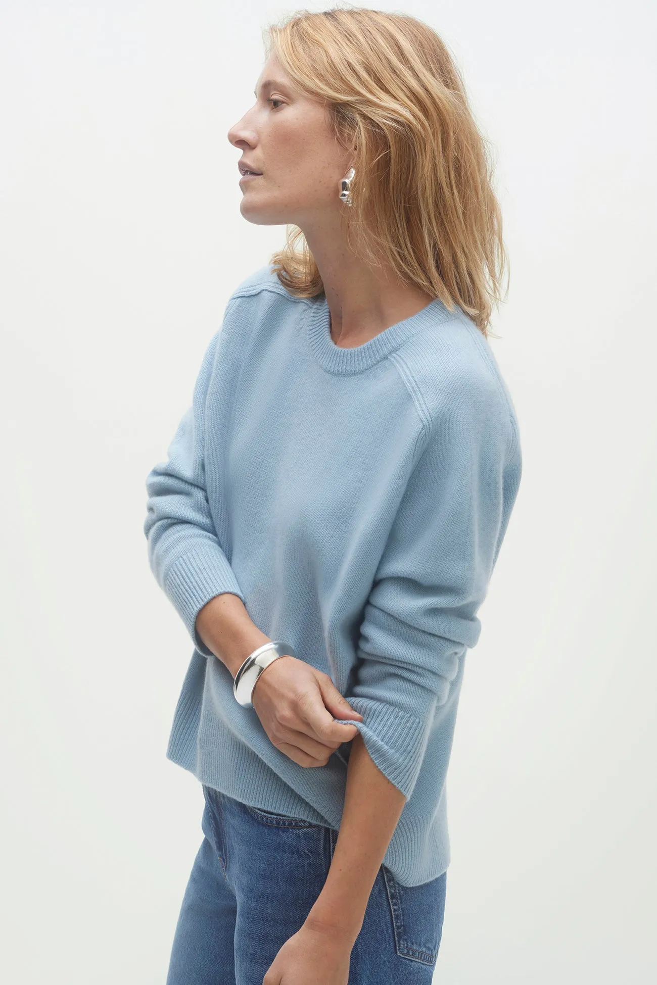 TAMMY CASHMERE CREWNECK SWEATER