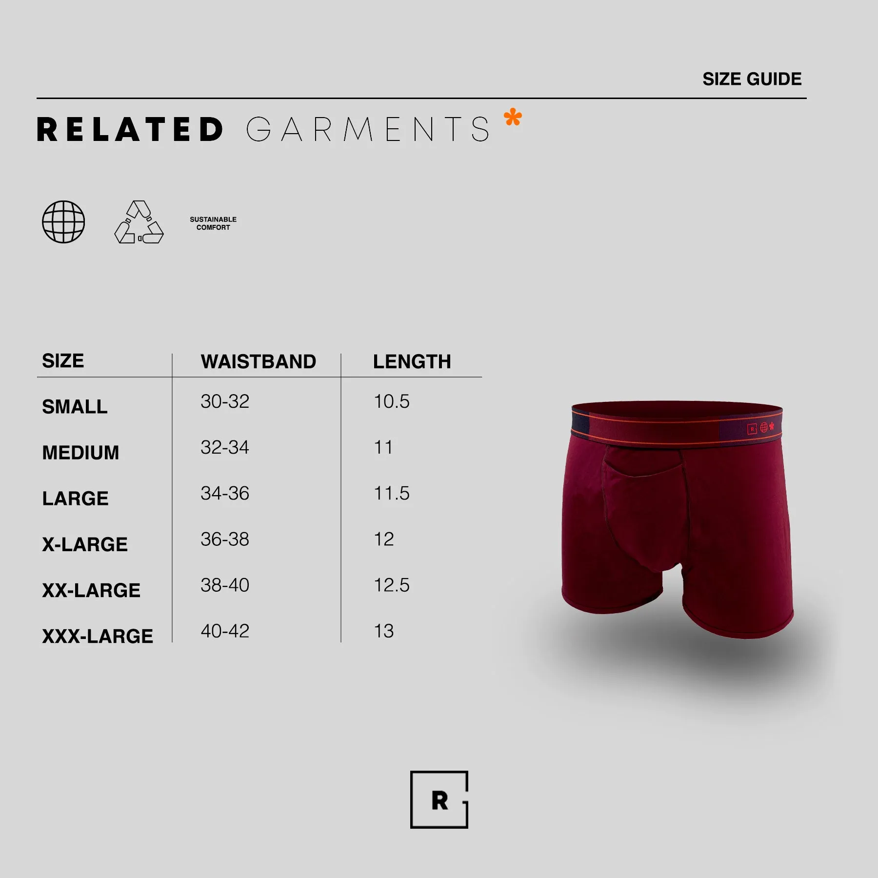 The Burgundy Boxer Brief