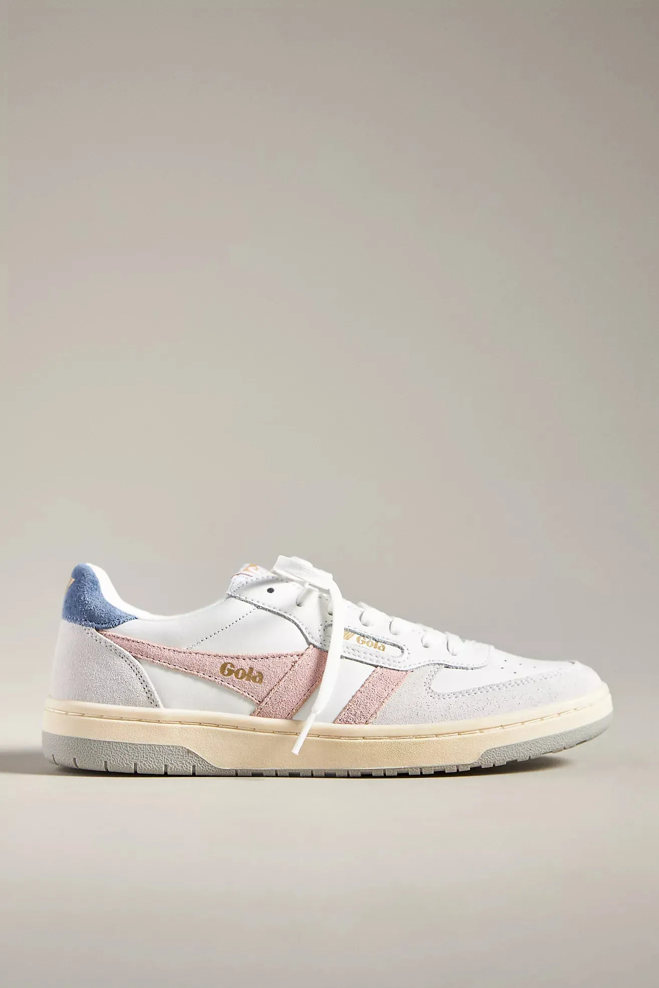 The Hawk Sneaker - White + Chalk Pink + Moonlight