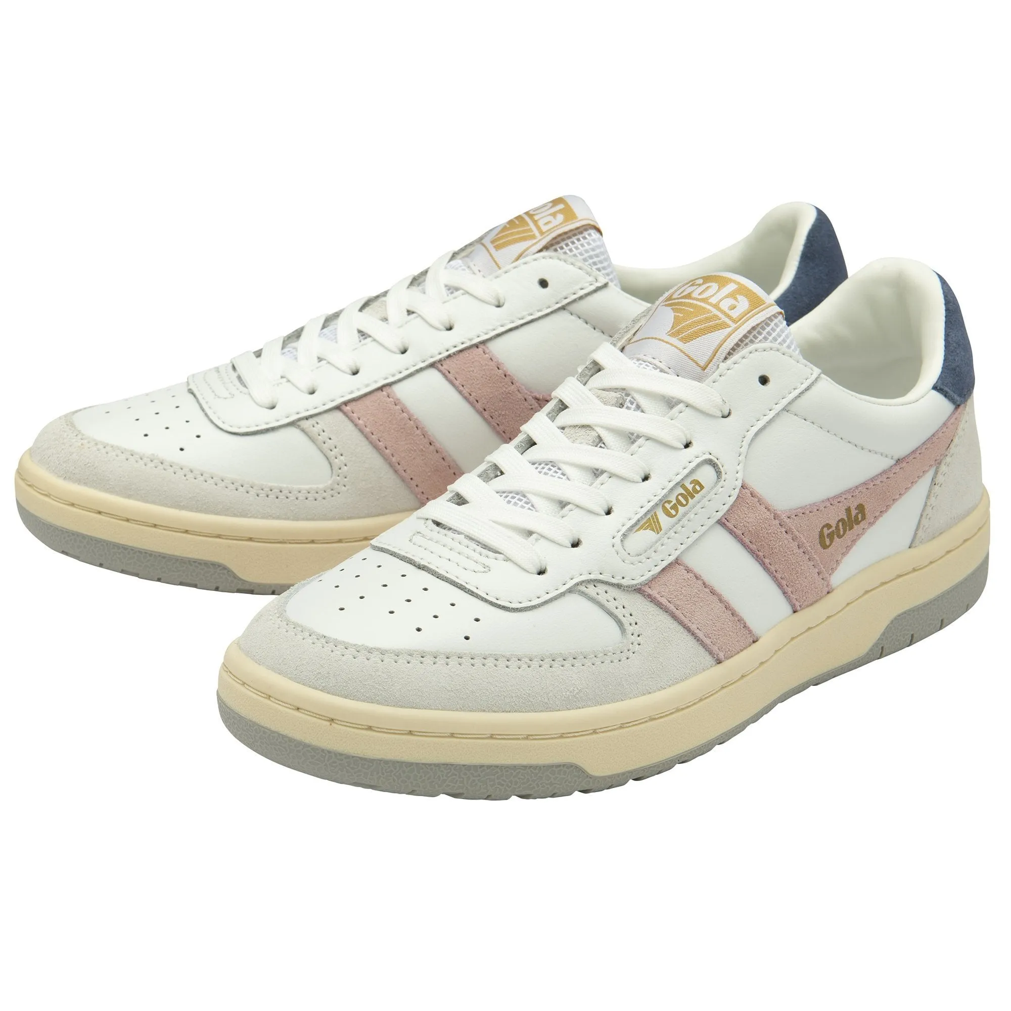 The Hawk Sneaker - White + Chalk Pink + Moonlight