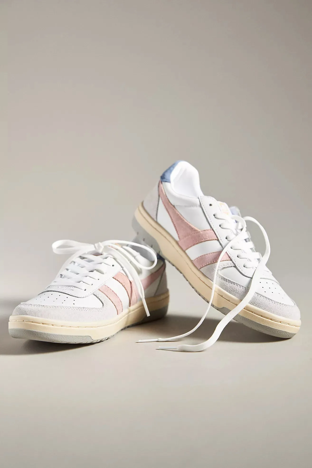 The Hawk Sneaker - White + Chalk Pink + Moonlight