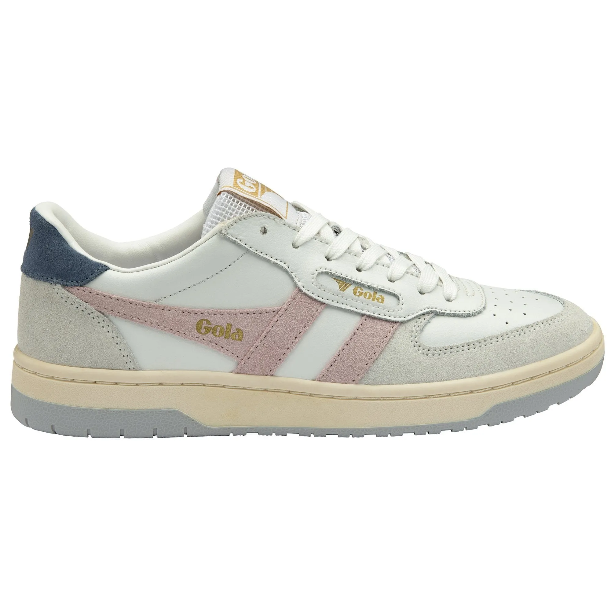 The Hawk Sneaker - White + Chalk Pink + Moonlight