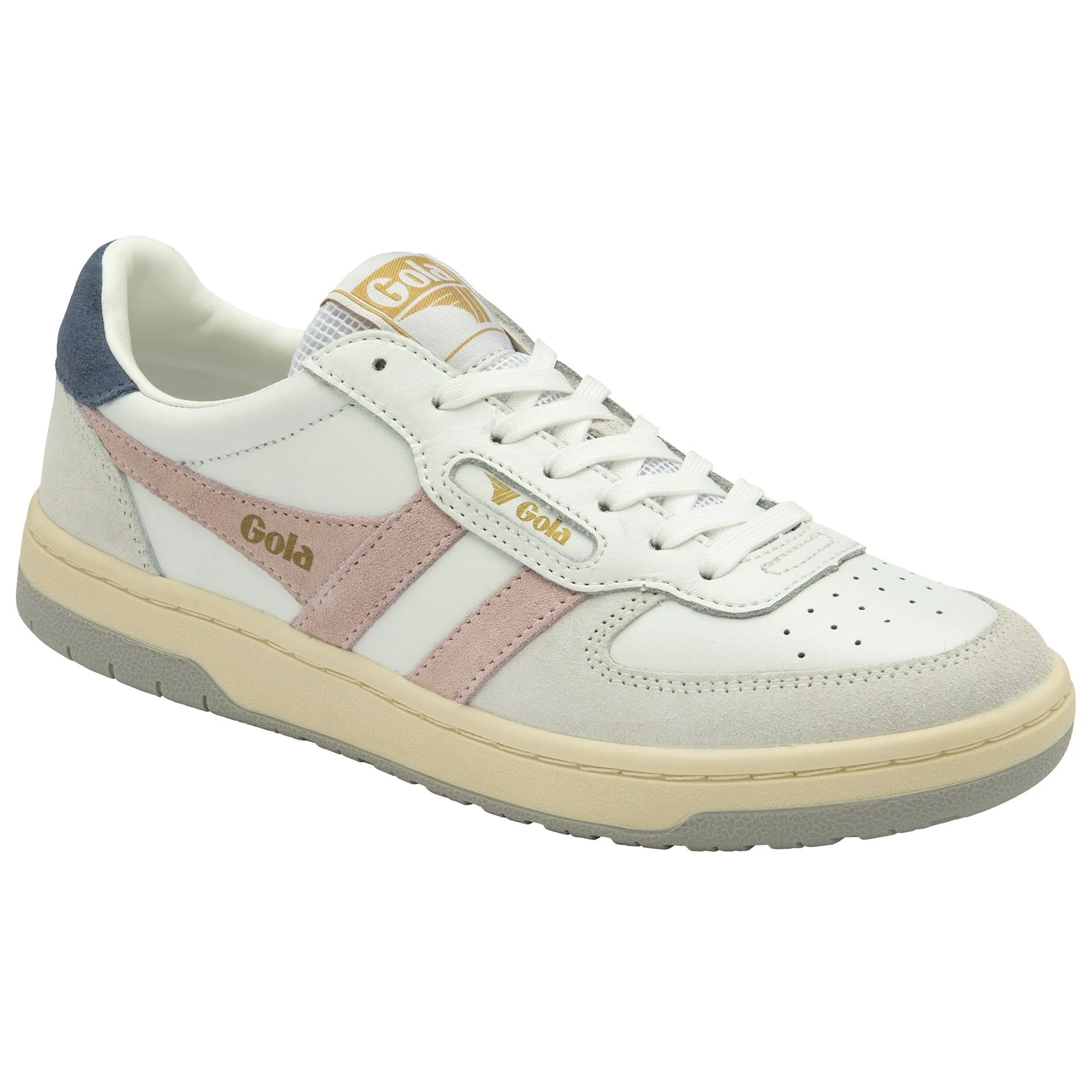 The Hawk Sneaker - White + Chalk Pink + Moonlight