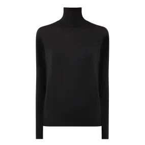 THE ROW Heva Turtleneck Sweater - Black