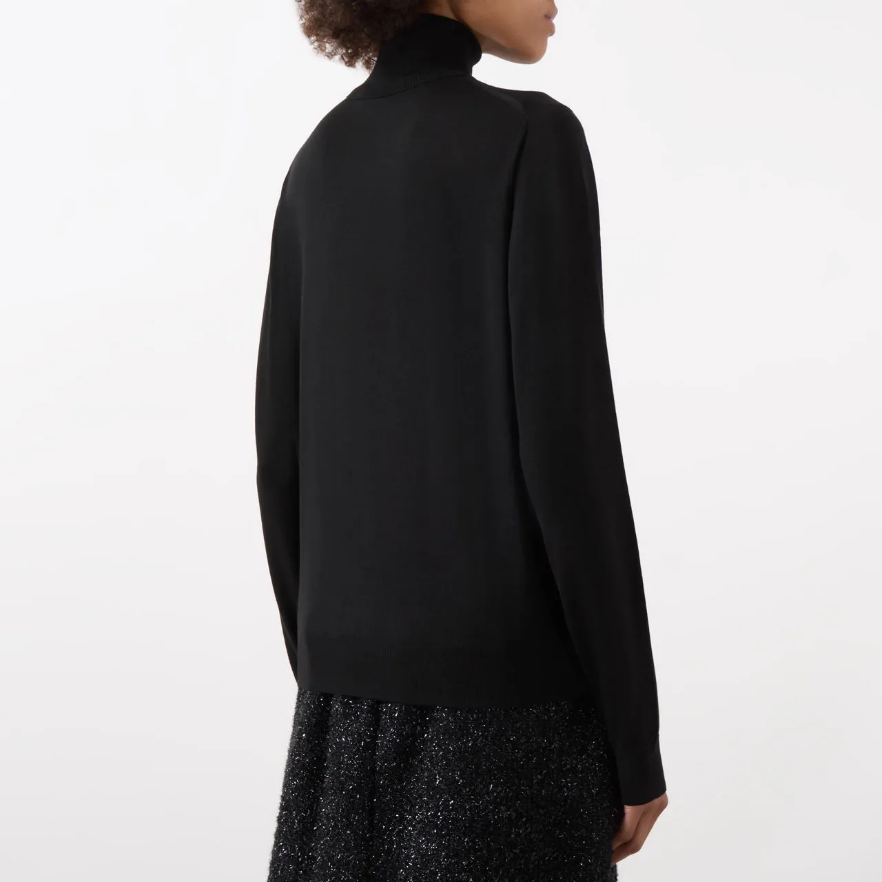 THE ROW Heva Turtleneck Sweater - Black