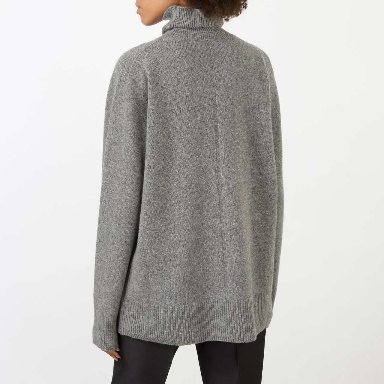 THE ROW Stepny Turtleneck Sweater - Grey