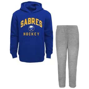 Toddler Buffalo Sabres Royal/Heather Gray Play by Play Pullover Hoodie & Pants Set