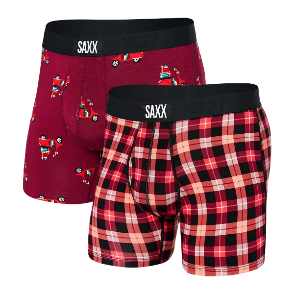 ULTRA SOFT BOXER BRIEF CHRISTMAS 2PK